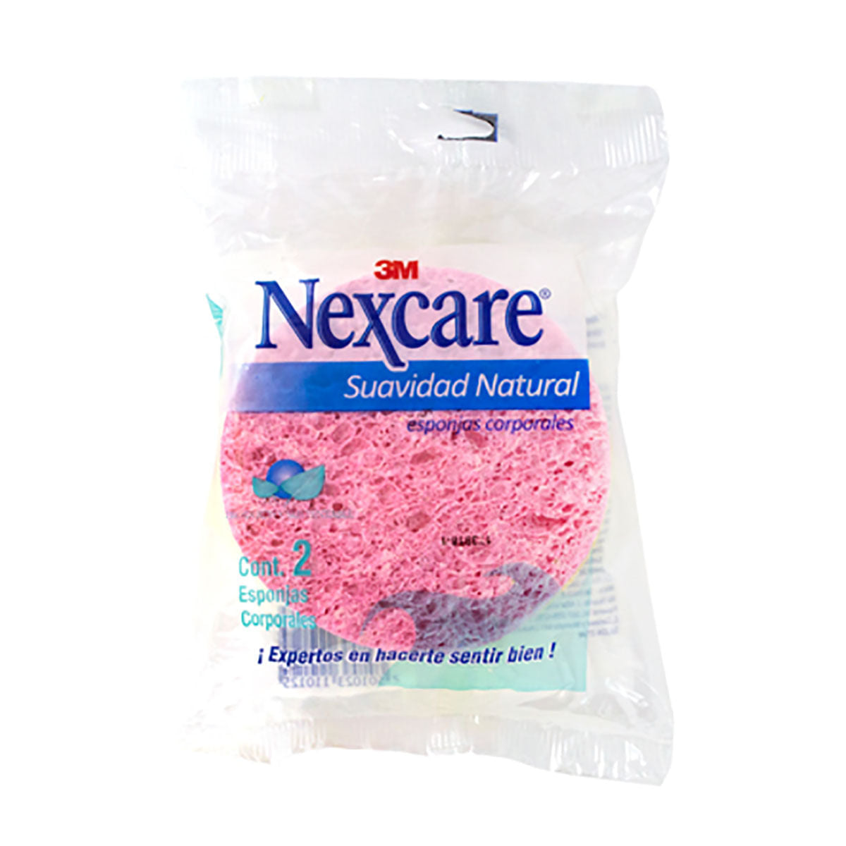 NEXCARE Esponja corporal suave Bolsa c/2 Pzs.