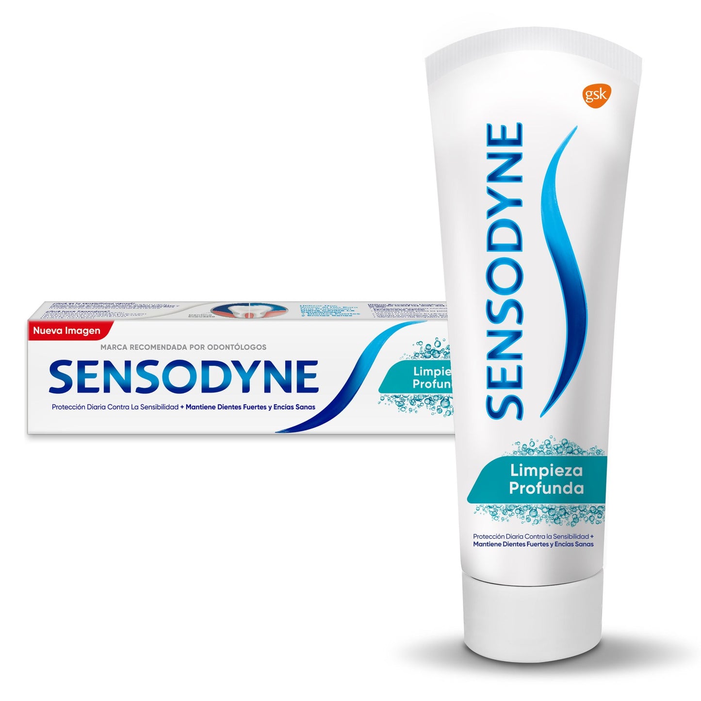 SENSODYNE LIMPIEZA PROFUNDA Crema Dental Tubo c/113 G.