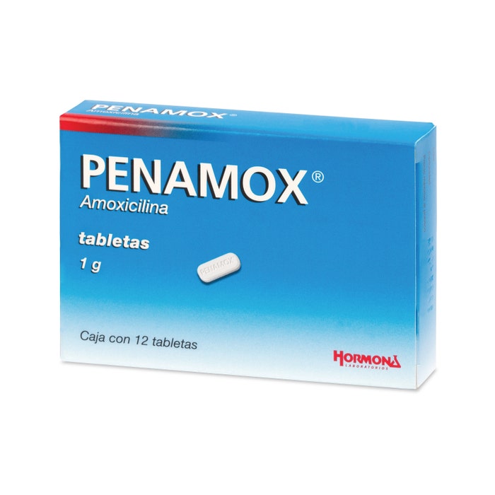 PENAMOX c/12 TABLETAS 1 G.