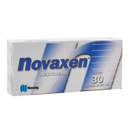 NOVAXEN c/30 TABS. 250 MG.