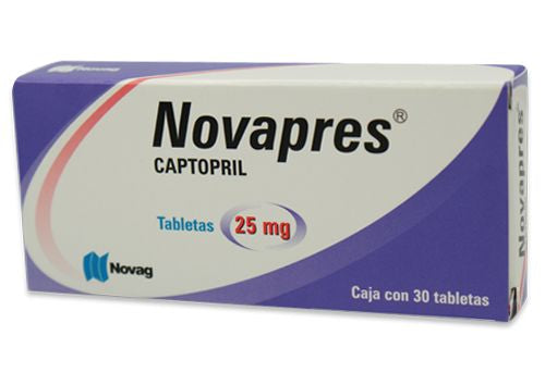 NOVAPRES c/30 TABS. 25 MG.