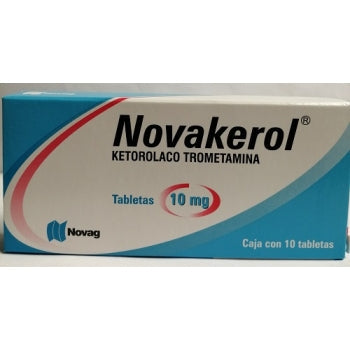 NOVAKEROL c/10 TABS. 10 MG.