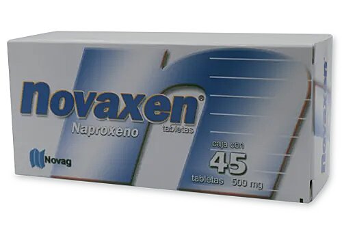 NOVAXEN c/45 TABS. 500 MG.