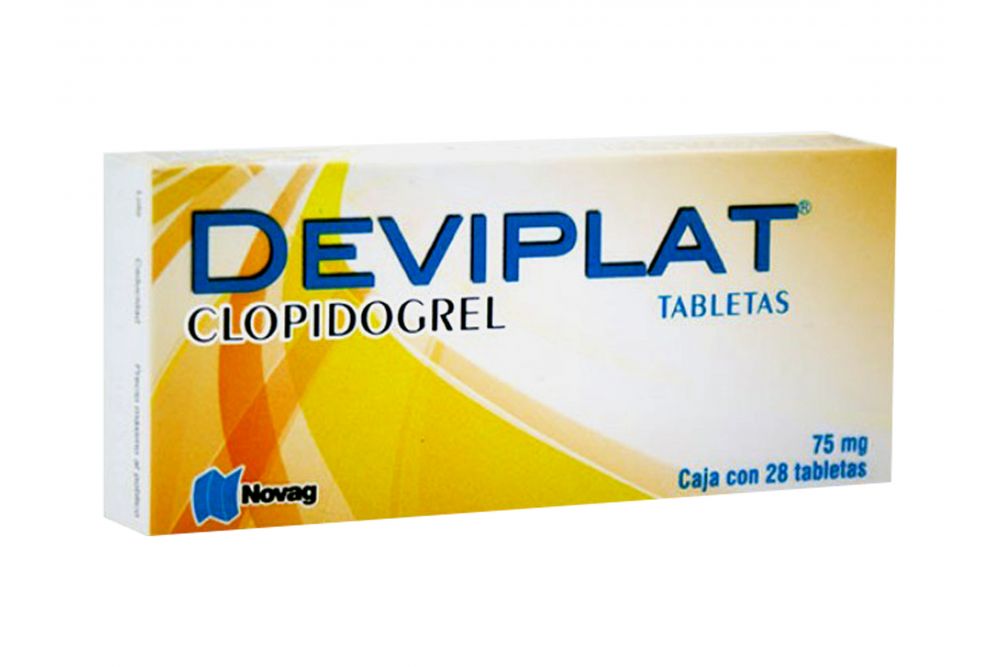 DEVIPLAT c/28 TABS. 75 MG.