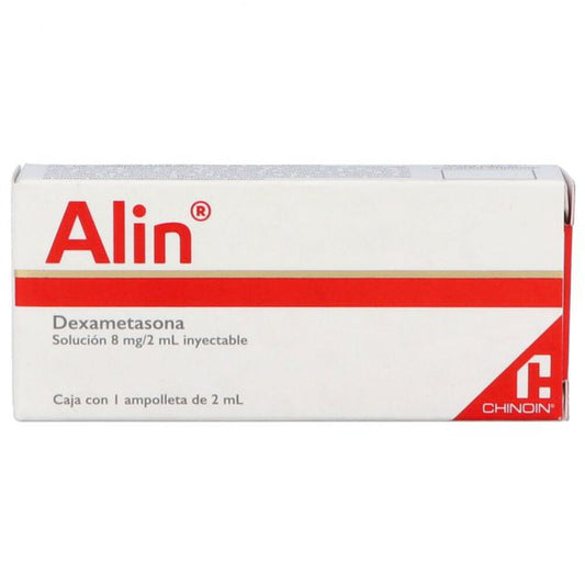 ALIN Sol. Iny. c/1 AMPTA. 8 MG/2 ML.