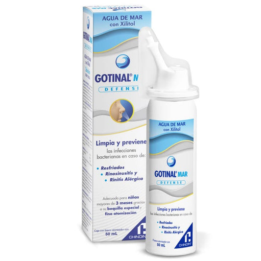 GOTINAL MAR DEFENSE Sol. Nasal Infantil Fco. Atomizador 50 ML.