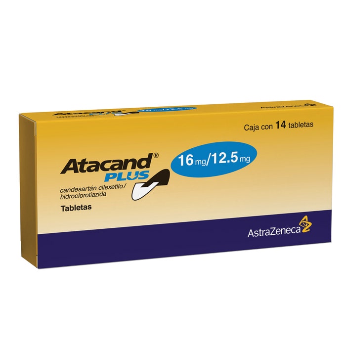 ATACAND PLUS c/14 TABS. 16/12.5 MG.