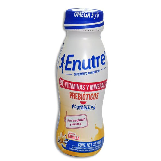 ENUTRE LÍQUIDO Sabor Vainilla 237 ML.