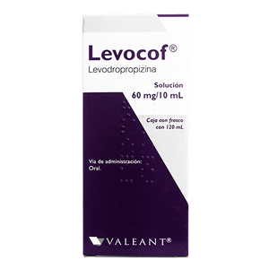 LEVOCOF SOLUCIÓN Fco. 120 ML. 60 MG/10 ML.