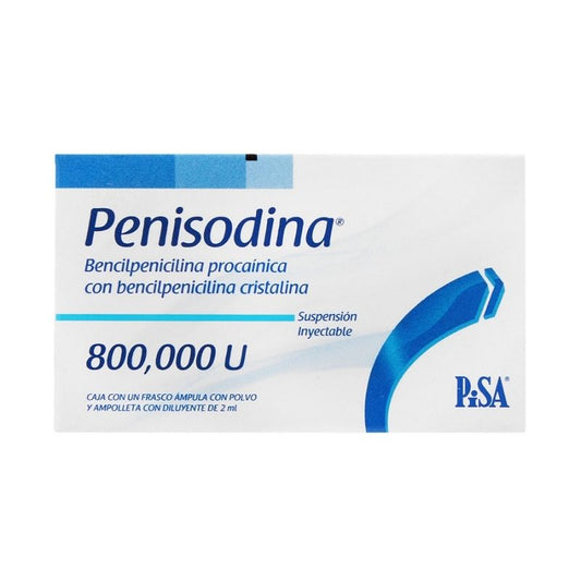 PENISODINA Susp. Iny. c/1 FCO. AMP. 800,000 UI/2 ML.