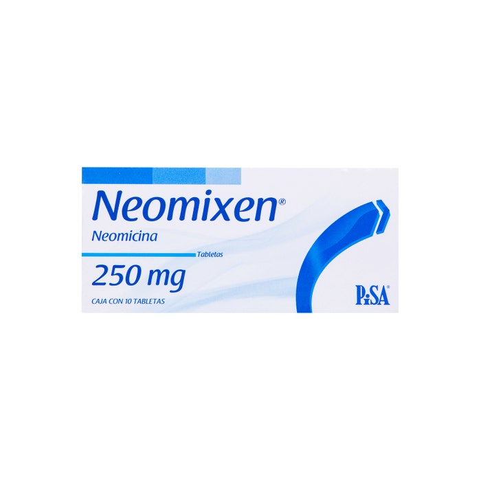 NEOMIXEN c/10 TABS. 250 MG.