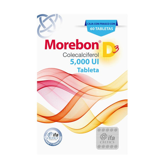 MOREBON D3 c/60 TABS. 5000 UI.