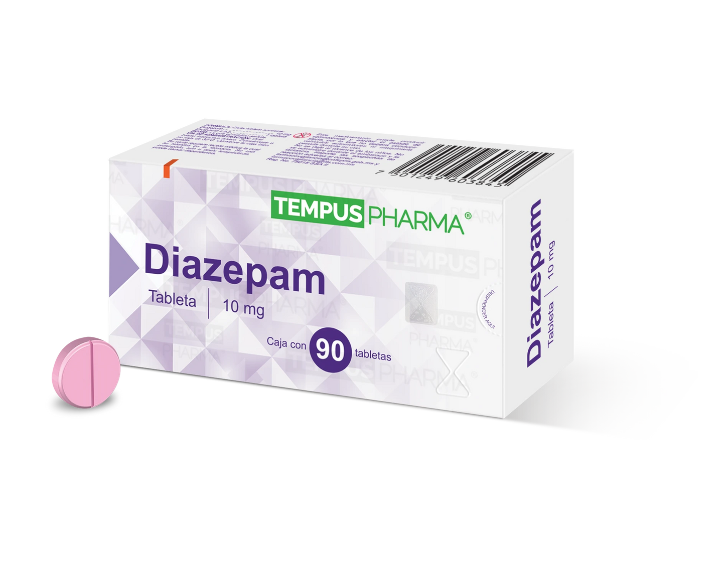 DIAZEPAM (TempusPharma) c/90 TABS. 10 MG.