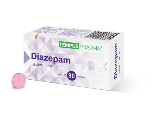 DIAZEPAM (TempusPharma) c/90 TABS. 10 MG.