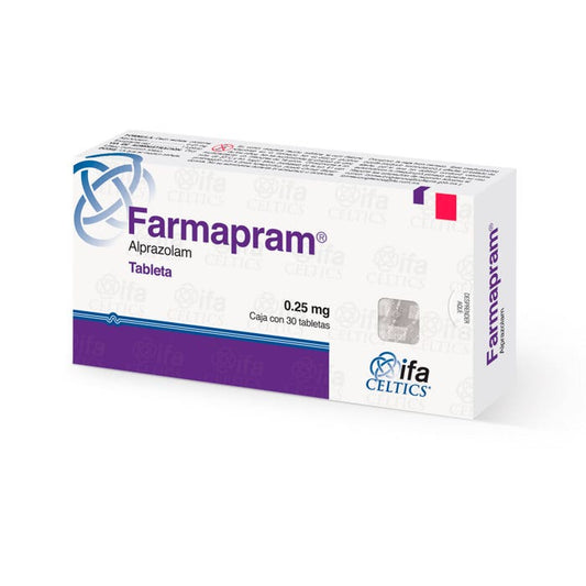 FARMAPRAM c/30 TABS. 0.25 MG.