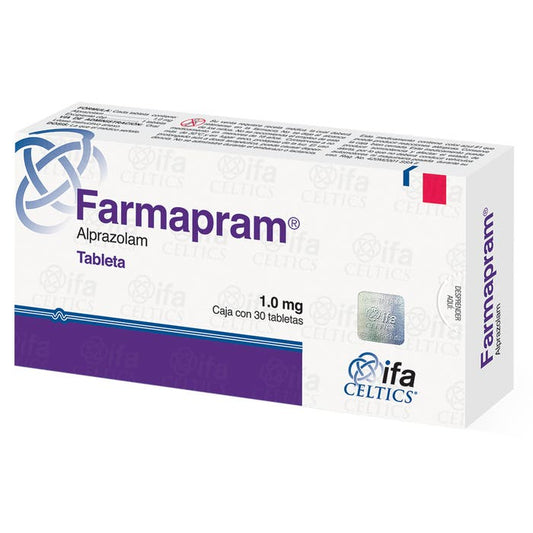 FARMAPRAM c/30 TABS. 1 MG.