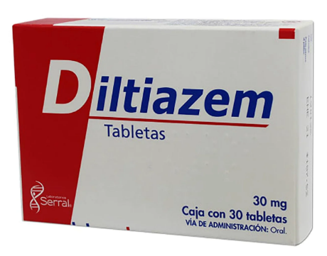 DILTIAZEM (Serral) c/30 TABS. 30 MG.