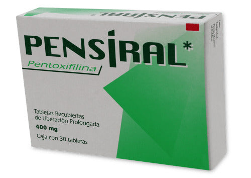 PENSIRAL c/30 TABS. L.P. 400 MG.