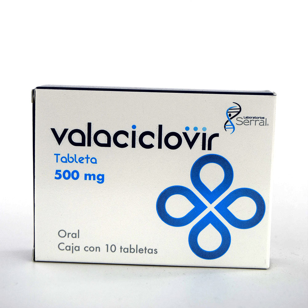 VALACICLOVIR (Serral) c/10 TABS. 500 MG.