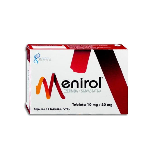 MENIROL c/14 TABS. 10/20 MG.