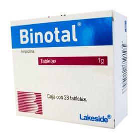 BINOTAL c/28 TABLETAS 1 G.