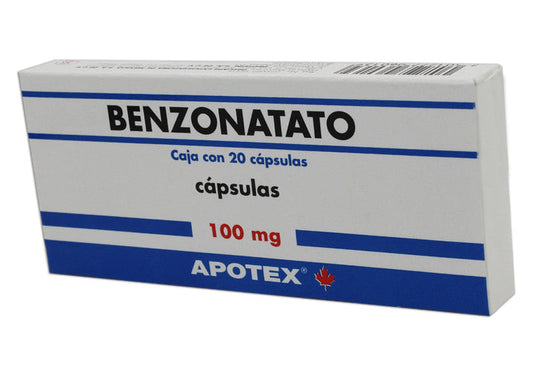 BENZONATATO (Apotex) c/20 CAPS. 100 MG.