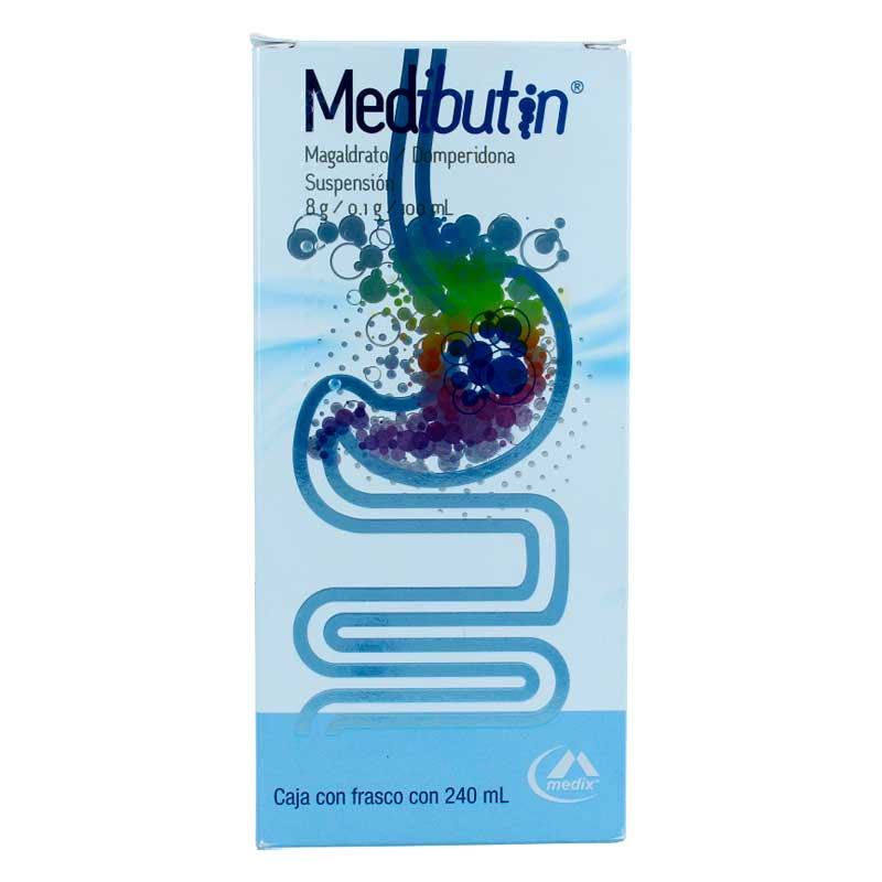 MEDIBUTIN SUSP. Fco. 240 ML. 8-0.1 G/100 ML.