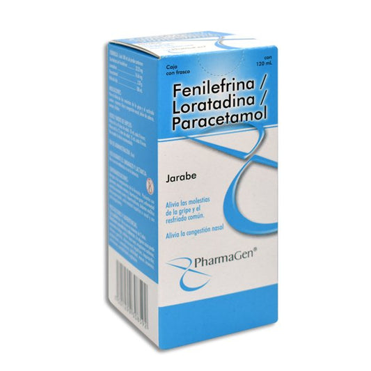 FENLNA/LORATNA/PARACML SOL. Fco.120 ML. 33.33mg-16.66mg-3.2g/100 ML.