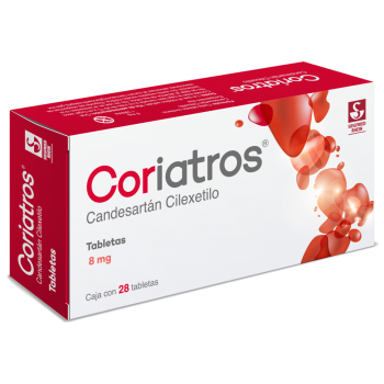 CORIATROS c/28 TABS. 8 MG.