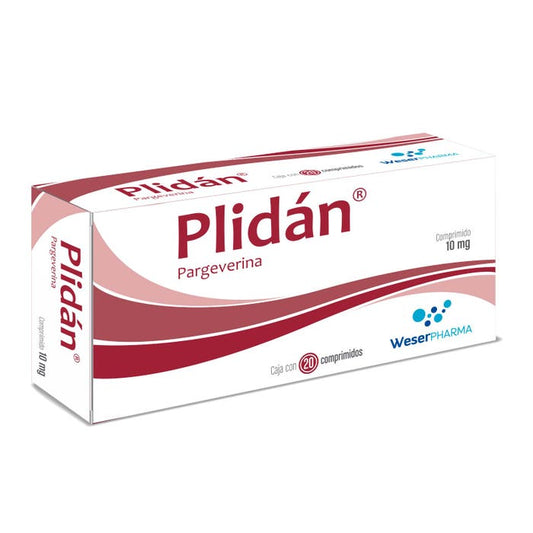 PLIDÁN c/20 COMPS. 10 MG.