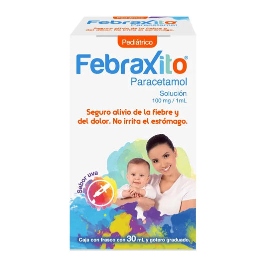 FEBRAXITO SOL. Pedtco. Fco. Gotero 30 ML. 100 MG/1 ML.