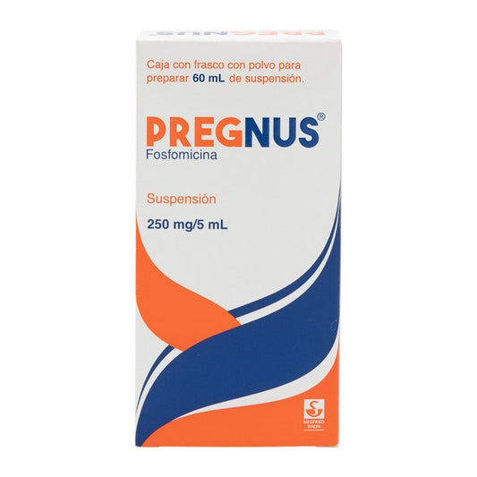 PREGNUS SUSP. Fco. 60 ML. 250 MG/5 ML.