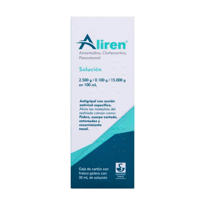 ALIREN SOL. Fco. Gotero 30 ML. 2.5-0.1-15 G/100 ML.