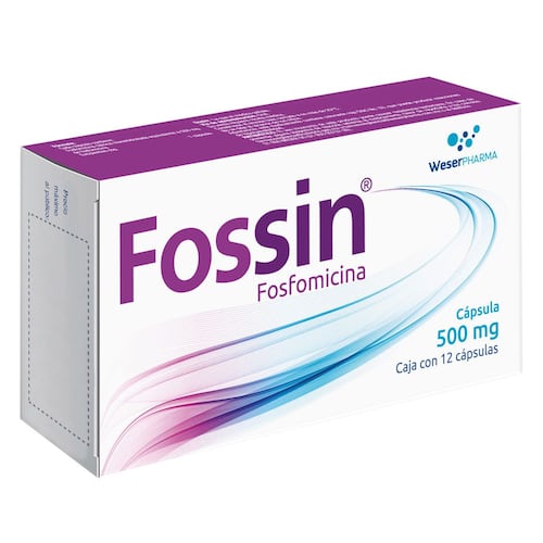 FOSSIN c/12 CAPS. 500 MG.