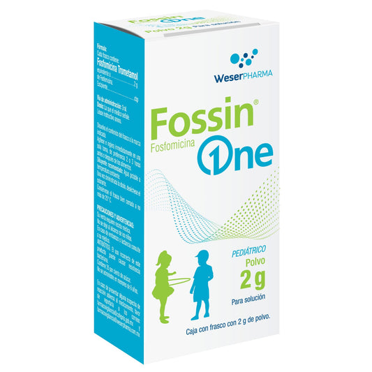 FOSSIN ONE Pediátrico c/1 Fco. POLVO 2 G.