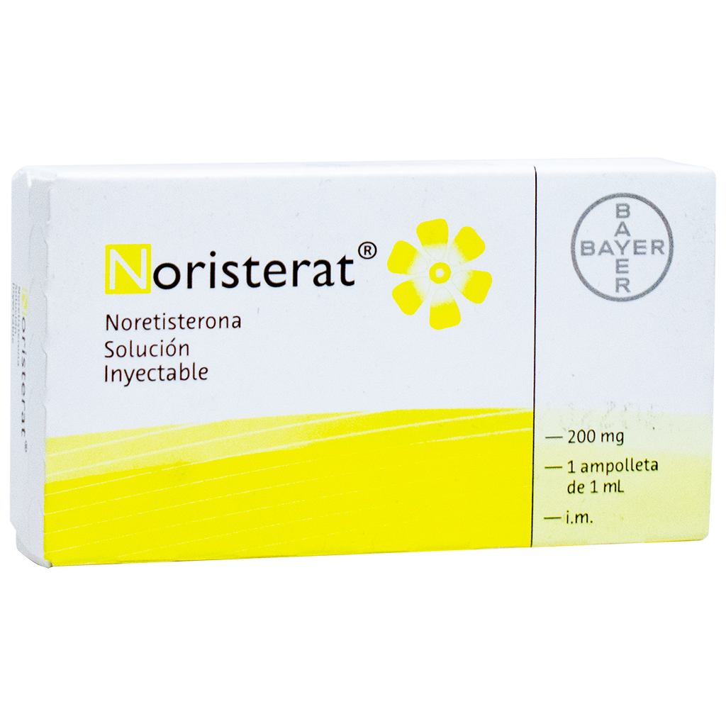 NORISTERAT Sol. Iny. c/1 AMPTA. 200 MG/1 ML.