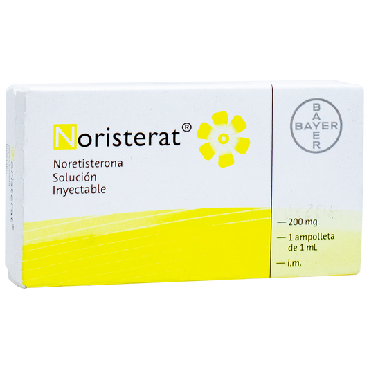 NORISTERAT Sol. Iny. c/1 AMPTA. 200 MG/1 ML.