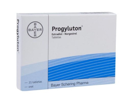 PROGYLUTON c/21 TABS. 2/2/0.50 MG.