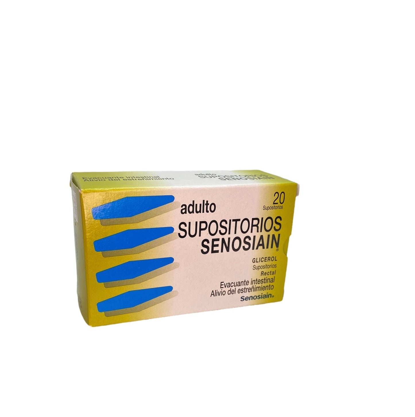 SUPOSITORIOS SENOSIAIN ADULTO c/20 SUPS. 2.632 G.