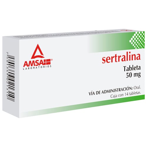 SERTRALINA (Amsa) c/14 TABS. 50 MG.