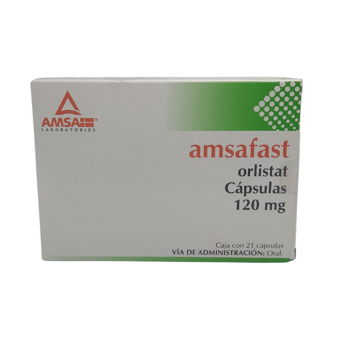 AMSAFAST c/21 CAPS. 120 MG.