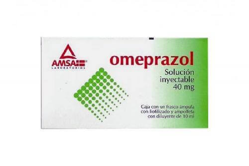 OMEPRAZOL (Amsa) Sol. Iny. c/1 FCO. AMP. 40 MG/10 ML.