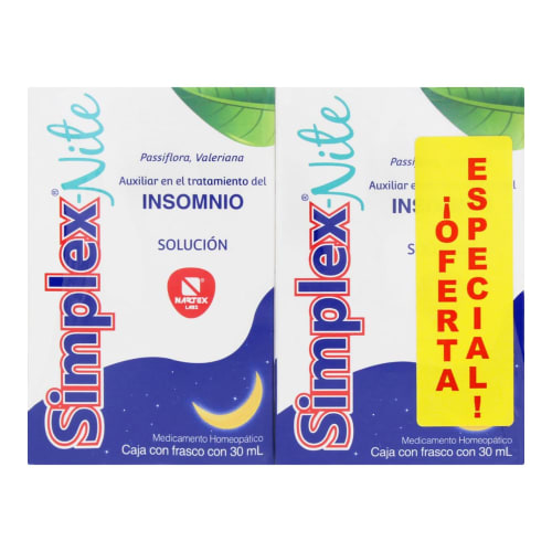 SIMPLEX-NITE SOL. GOTAS. Fco. 30 ML. 1D-1D/100 ML. (2 Pack).