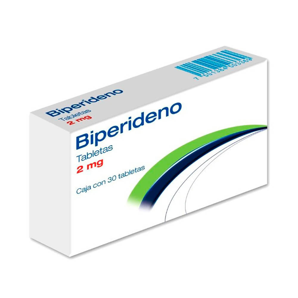 BIPERIDENO (Psicofarma) c/30 TABS. 2 MG.