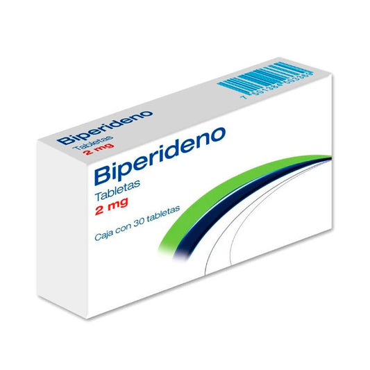 BIPERIDENO (Psicofarma) c/30 TABS. 2 MG.