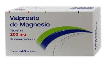 VALPROATO de MAGNESIO (Psicofarma) c/40 TABS. 200 MG.