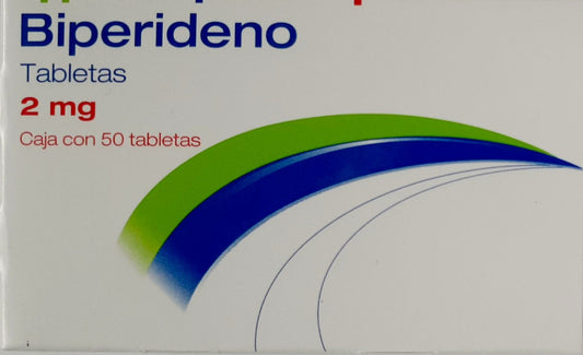 BIPERIDENO (Psicofarma) c/50 TABS. 2 MG.