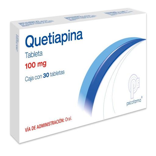 QUETIAPINA (Psicofarma) c/30 TABS. 100 MG.