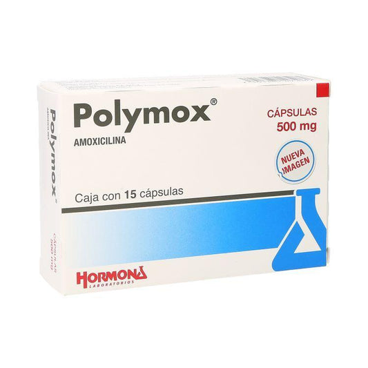 POLYMOX c/15 CAPS. 500 MG.