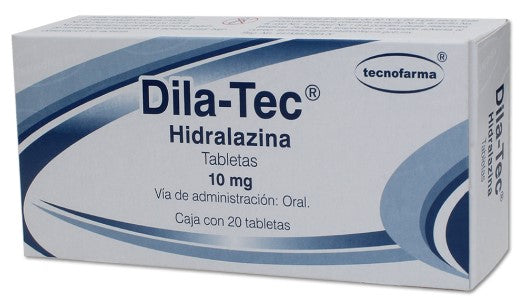 DILA-TEC c/20 TABS. 10 MG.